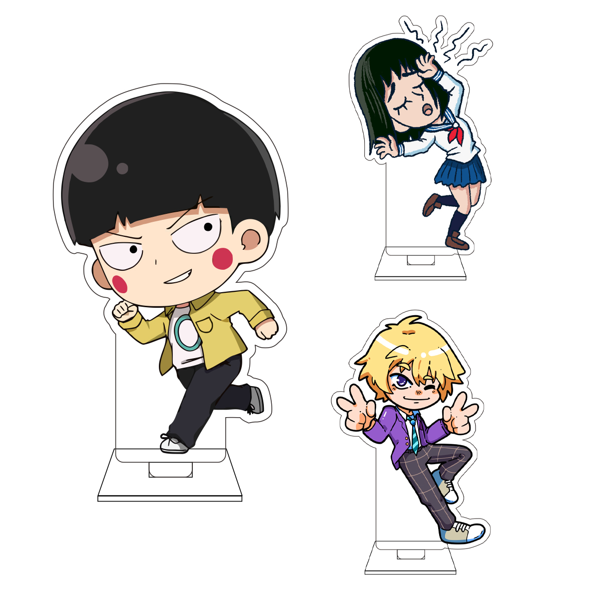 Anime Cosplay Cute - 10CM Anime Mobu Saiko Hyaku Cosplay