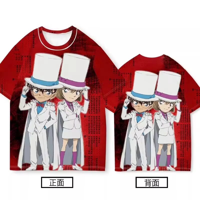 Anime Cosplay Ai - 2026 New Summer Detective Conan T-Shirt,