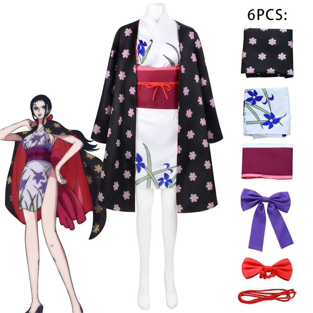 Anime Cosplay Robin - Women's Outfit Nico Robin Cosplay Costume