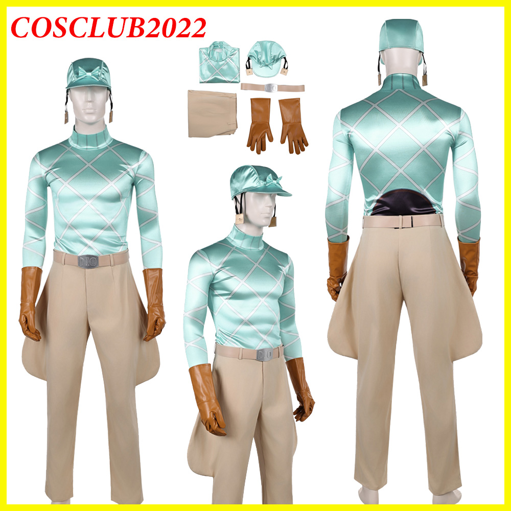 Cosplay Anime Jojo - Diego Brando Cosplay Costume Hat Shirt