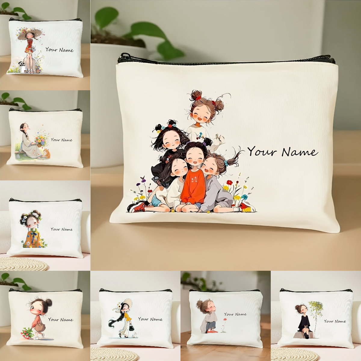 Anime & Cosplay Expo Acx 2025 - Korean-Style Anime Girl Makeup Bag Custom
