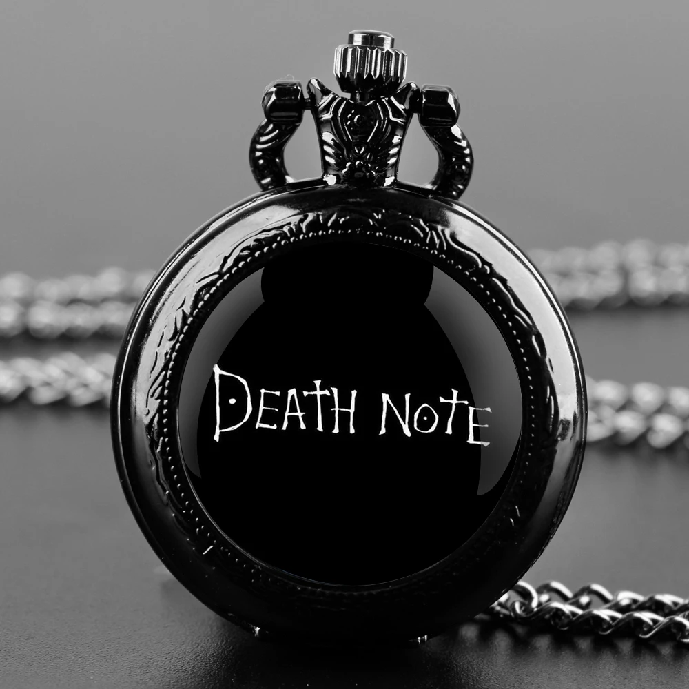 Death Note Replica - Classy Death Note Design Black Quartz