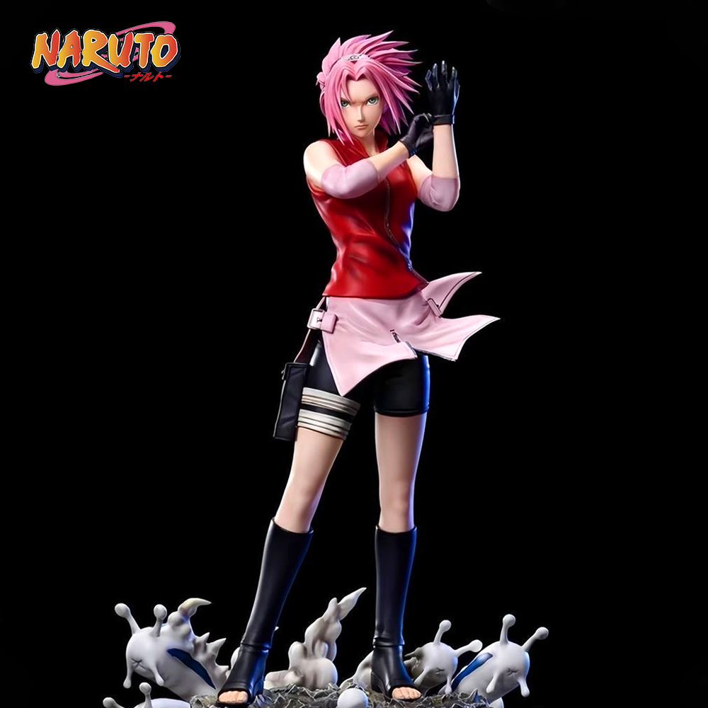 Naruto Headband Metal - 27.5cm/10.83in Anime NARUTO Figure Haruno Sakura