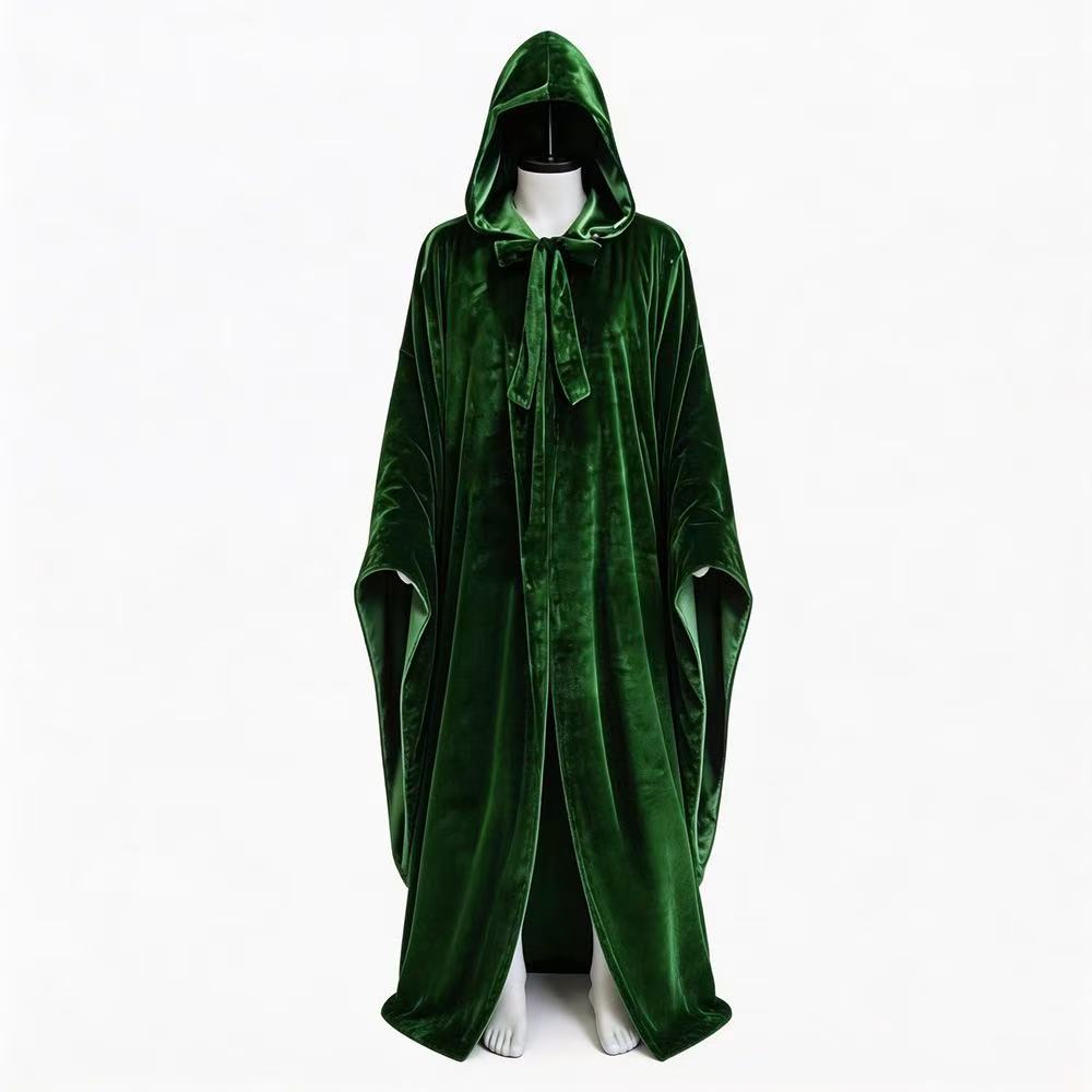 Anime Cosplay Events 2026 - 2026 Halloween Vampire Hooded Cloak Men
