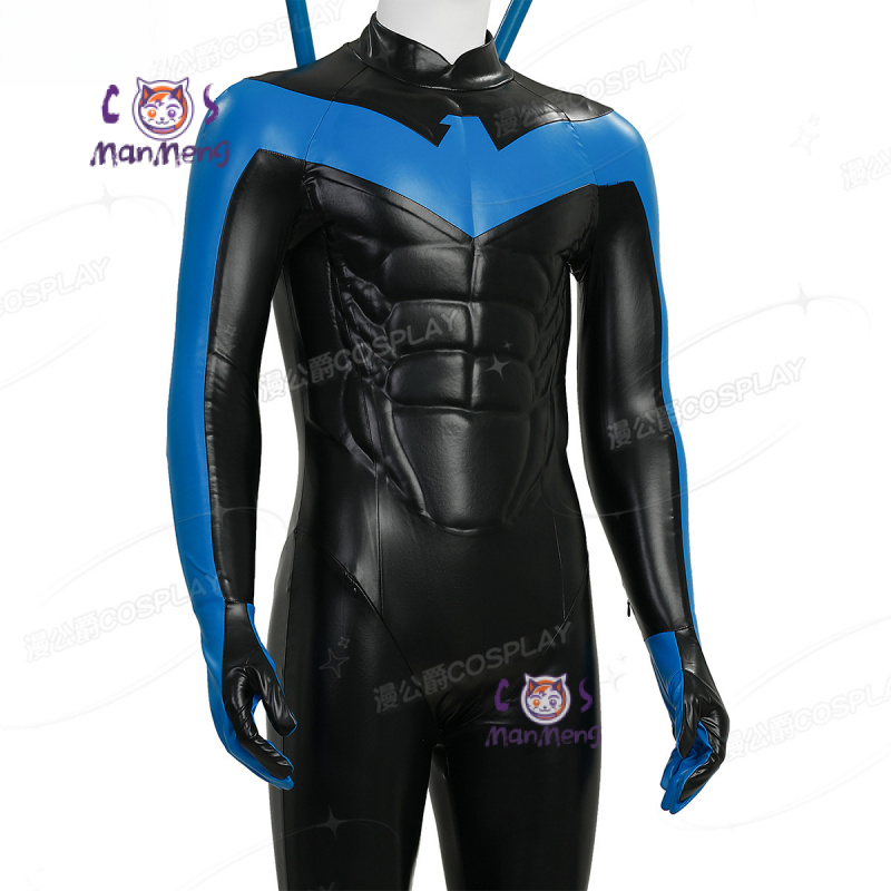 Quality Anime Cosplay - New Robin Nightwing Cosplay Costume Dick