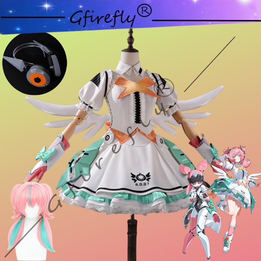 Anime Cosplay Zero Two - Zenless Zone Zero Aria Delusional Angel