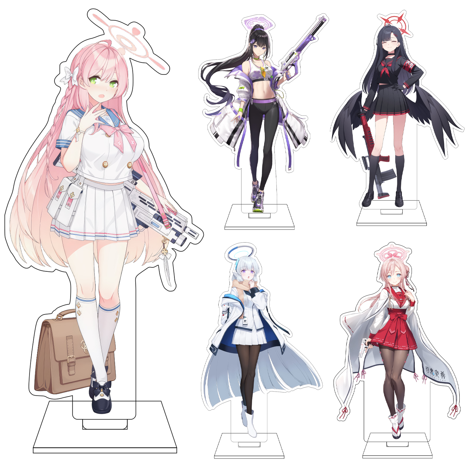 Anime Cosplay Sus - 16CM Anime Blue Archive Cosplay Acrylic