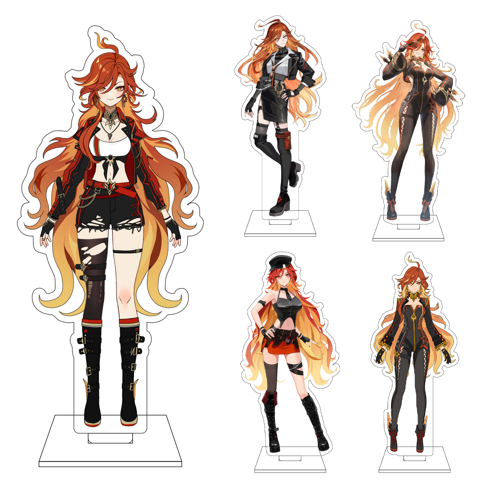 Anime Cosplay Sus - 16CM Anime Genshin Impact Cosplay Acrylic