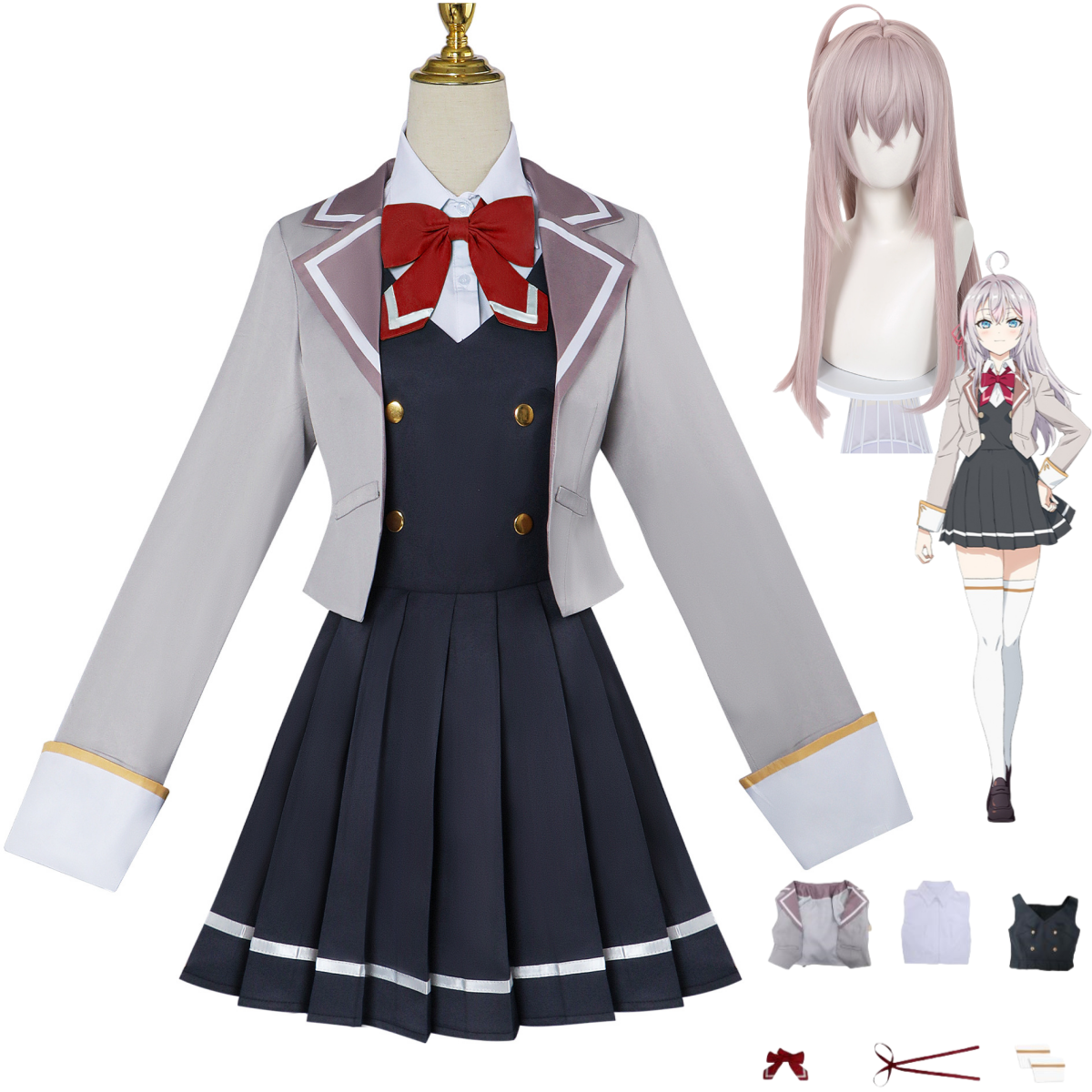 Anime Cosplay Alya - Anime Alya Sometimes Hides Her Feelings