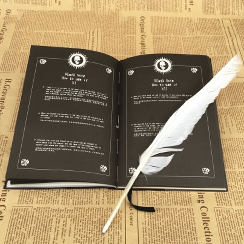 Death Note Replica - New Japanese Animation Simulation Boutique Feather