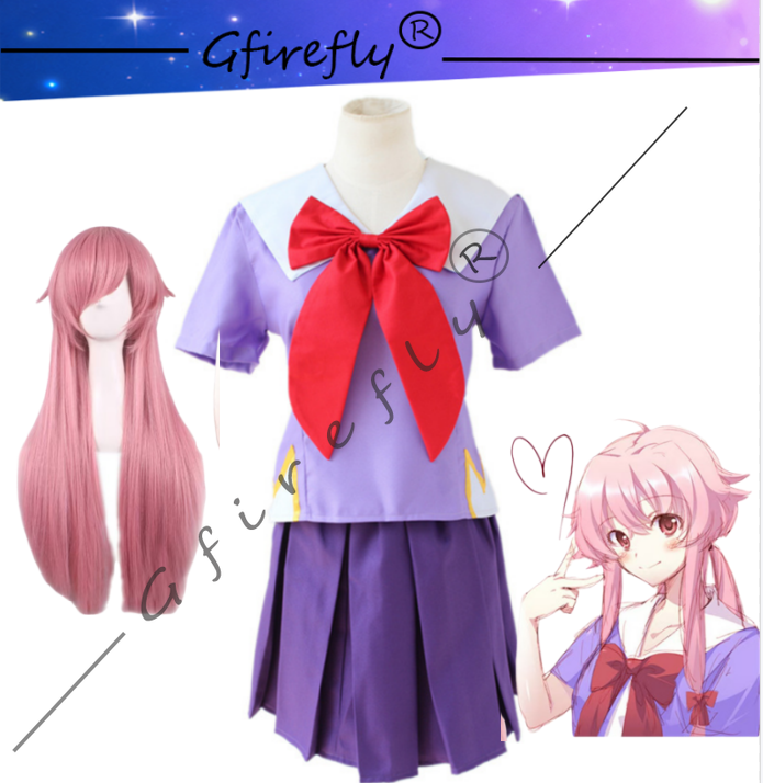 Convention Cosplay Anime - Future Diary Anime Character Gasai Yuno's