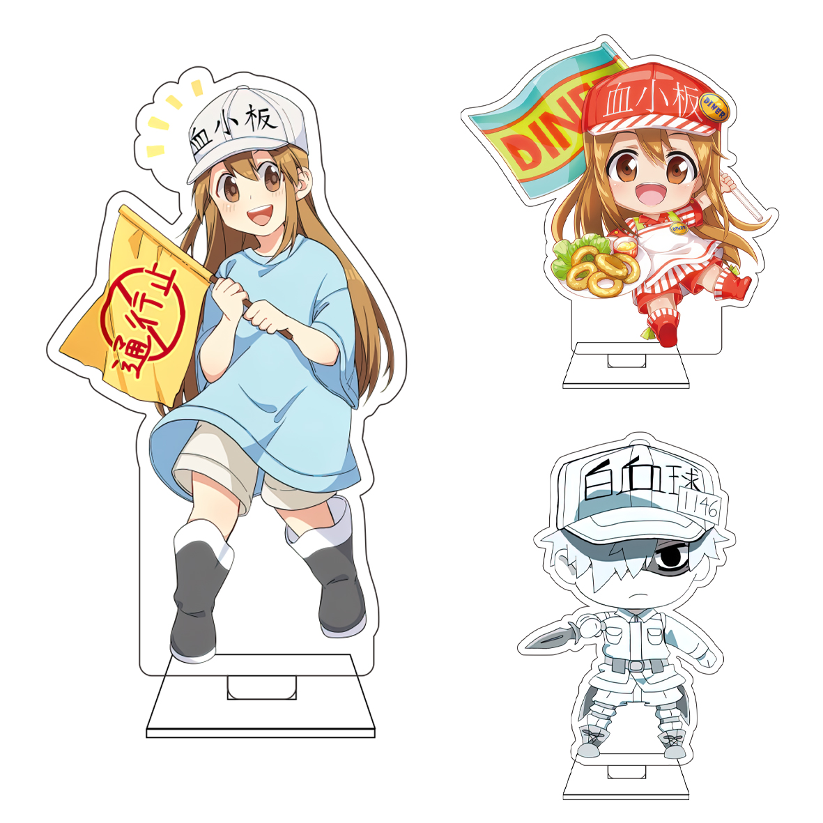 Anime Cosplay Cute - 10CM Anime Cells at Work! Cosplay