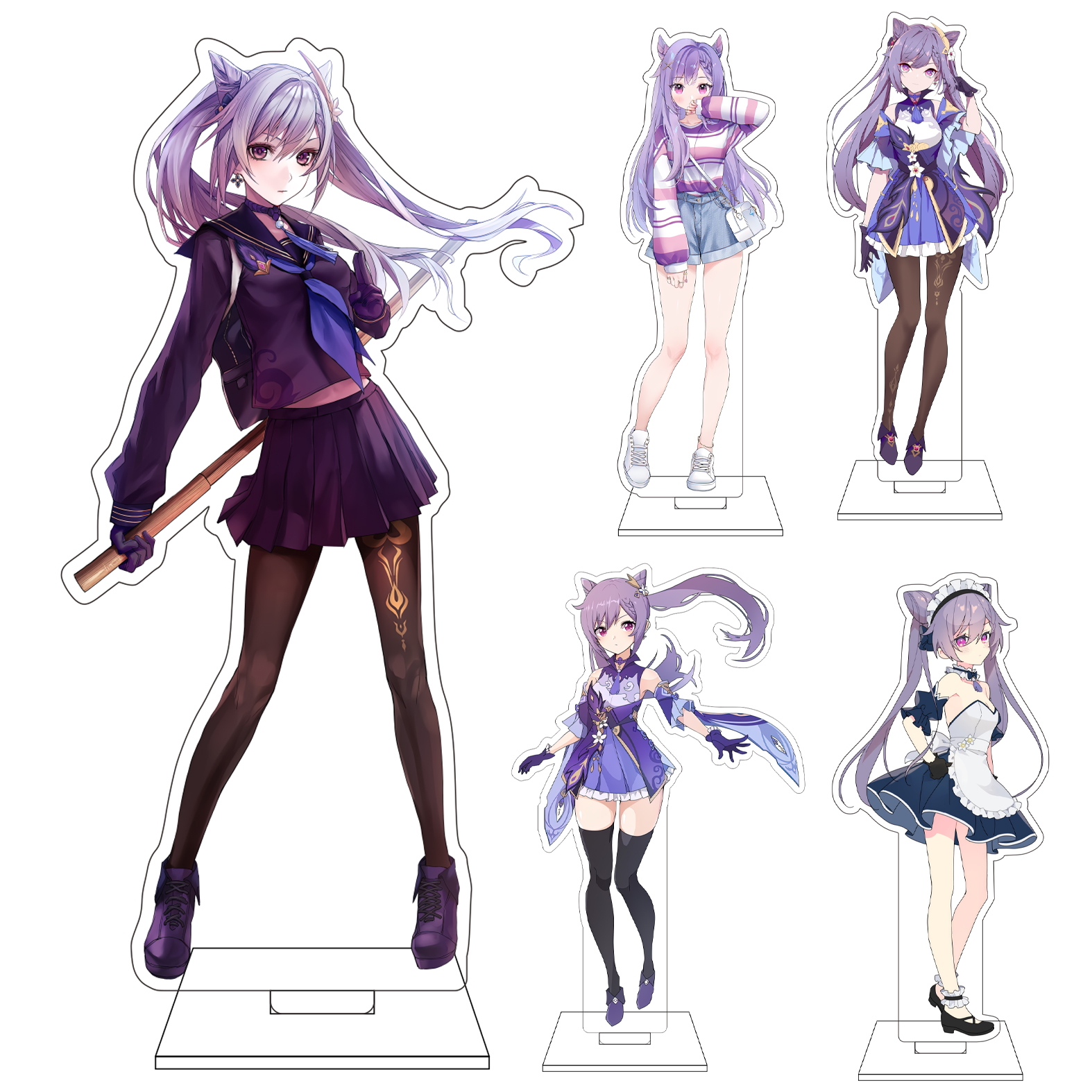 Anime Cosplay Sus - 16CM Anime Genshin Impact Cosplay Acrylic