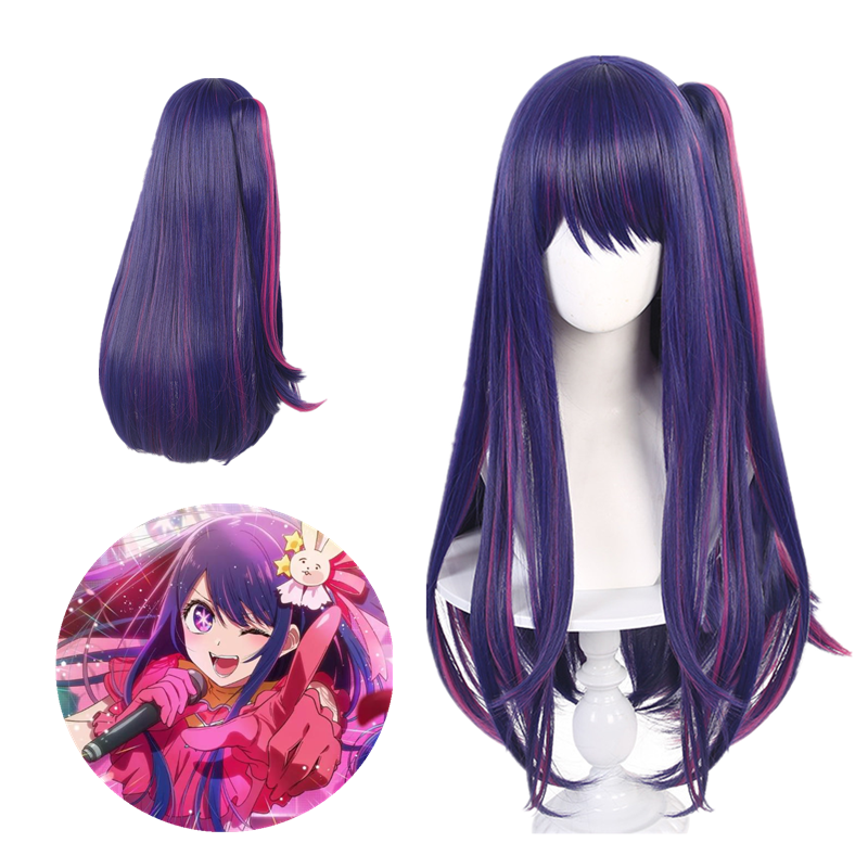 Anime Cosplay Ai - Oshi No Ko Hoshino Ai Purple