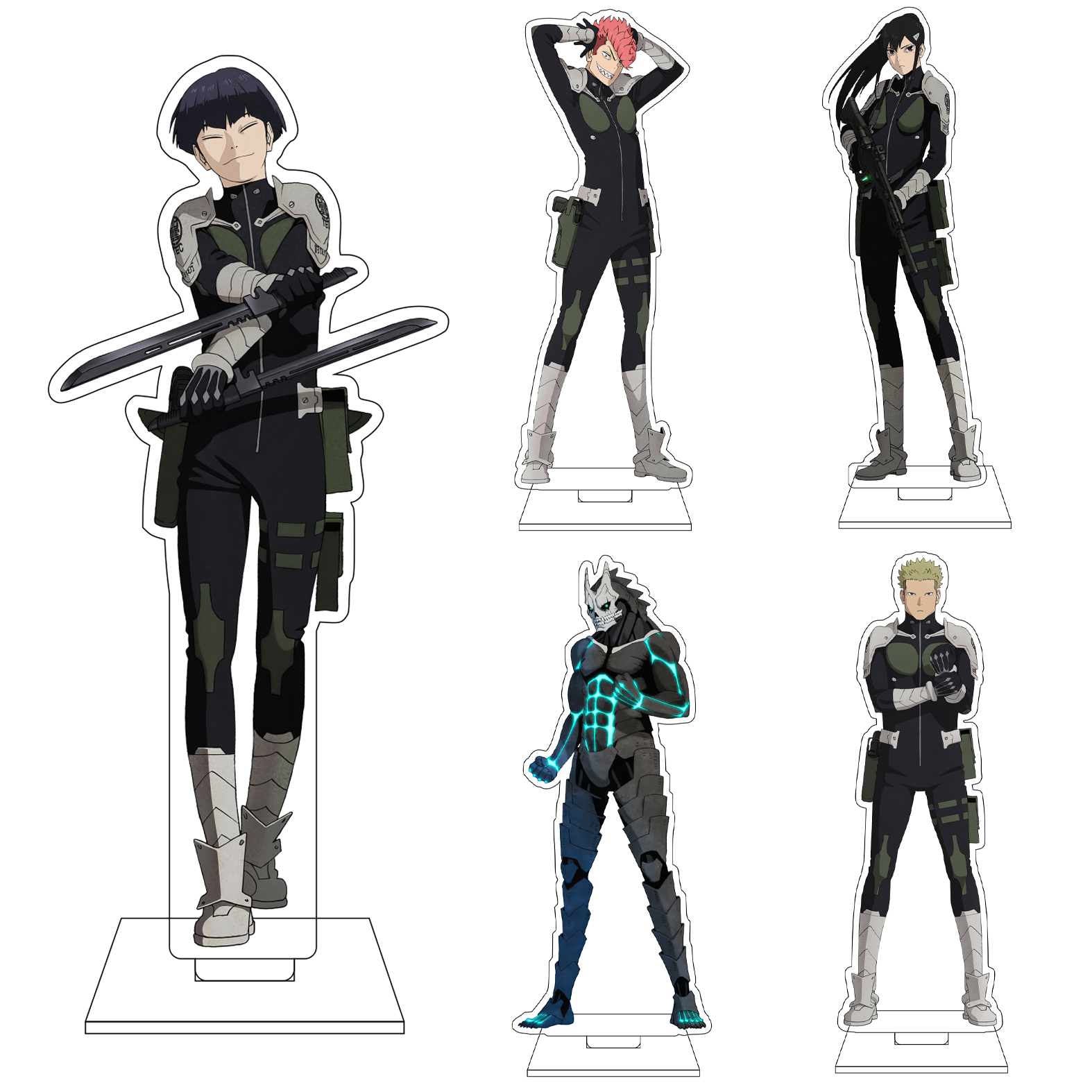Anime Cosplay Sus - 16CM Anime Kaiju No.8 Cosplay Acrylic