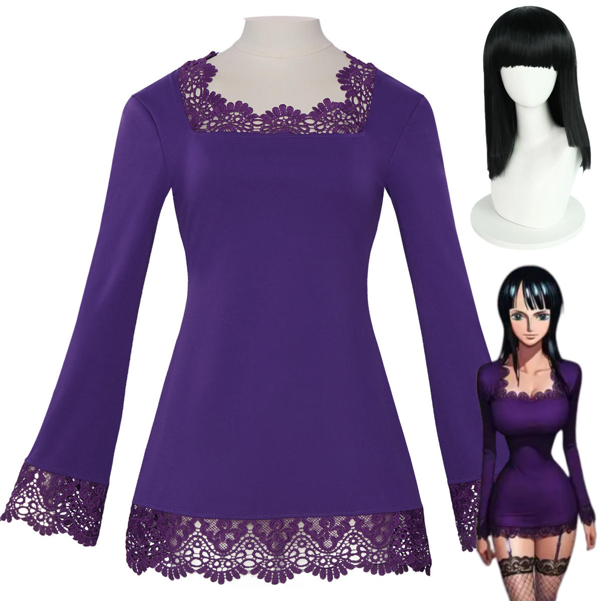Anime Cosplay Robin - Anime Miss All Sunday Nico Robin