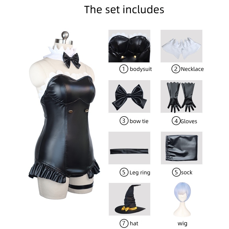 Re:Zero Rem Cosplay Costume Ma - Anime Cosplay Rem avaliação e preço