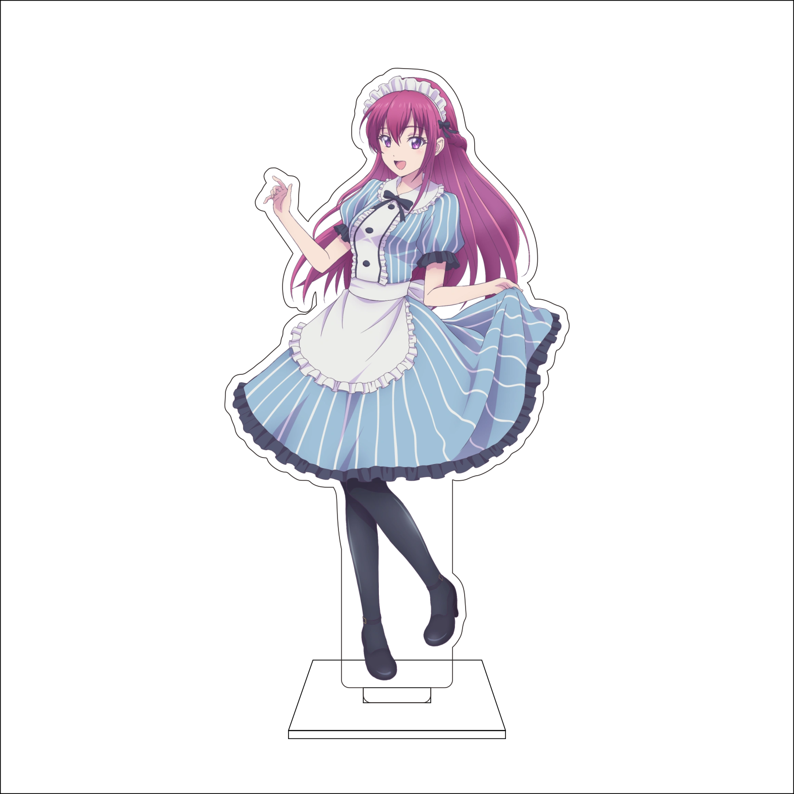 16CM Anime The Goddess Cafe Te - Anime Cosplay Sus avaliação e preço