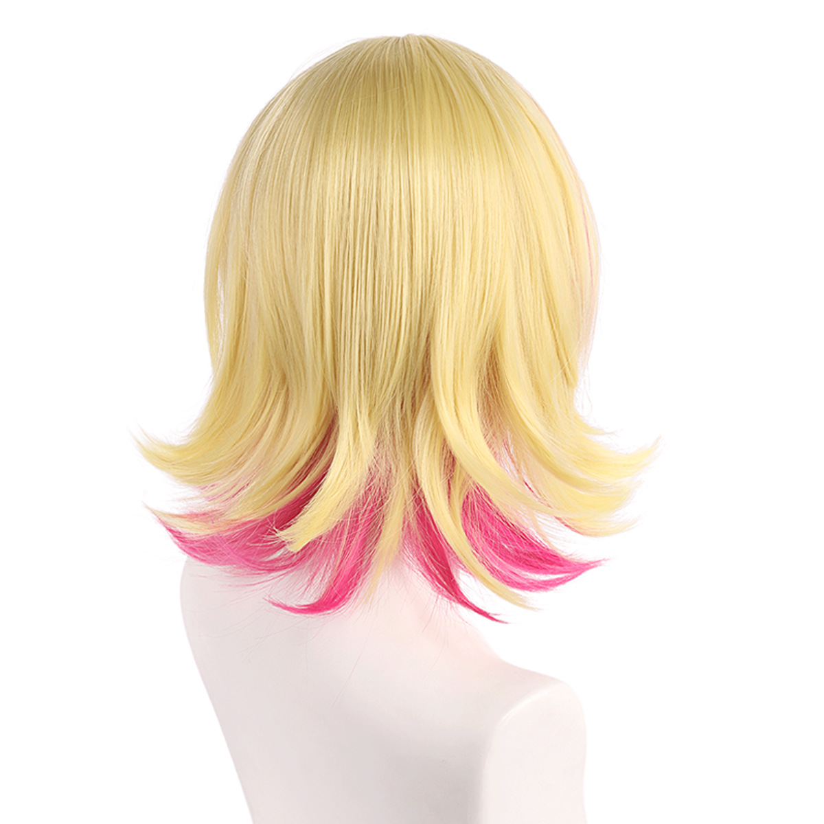 Synthetic Cosplay Wig Short Bl - Anime Cosplay Duo avaliação e preço
