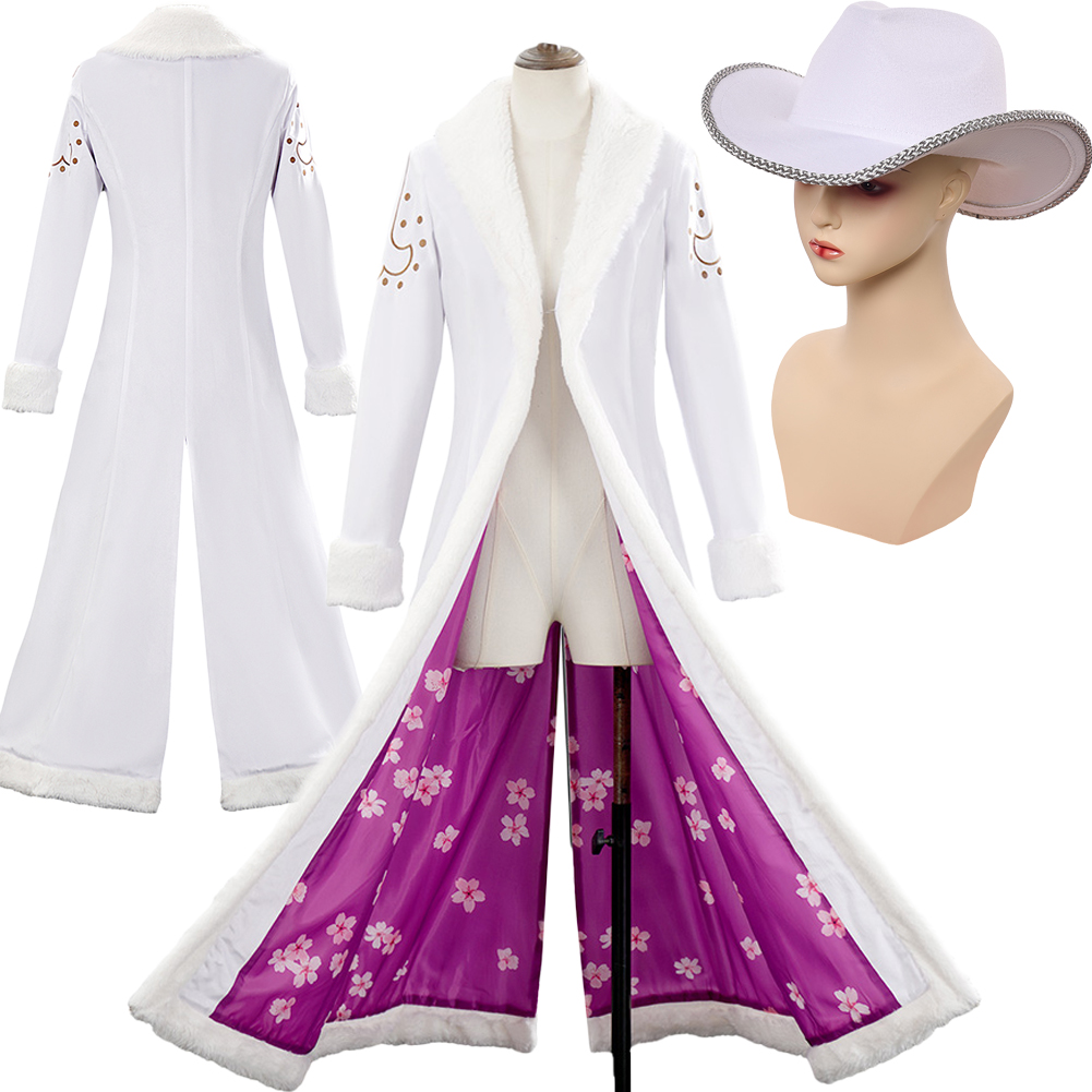 Nico Robin Cosplay White Costu - Anime Cosplay Robin avaliação e preço