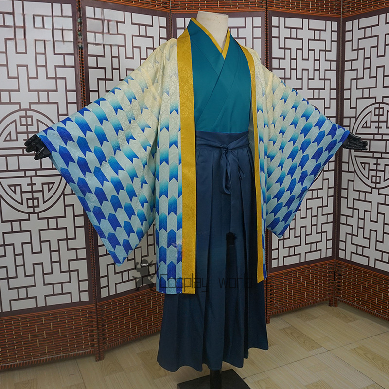 Demon Slayer Cosplay Costumes  - Anime Cosplay Kimono avaliação e preço