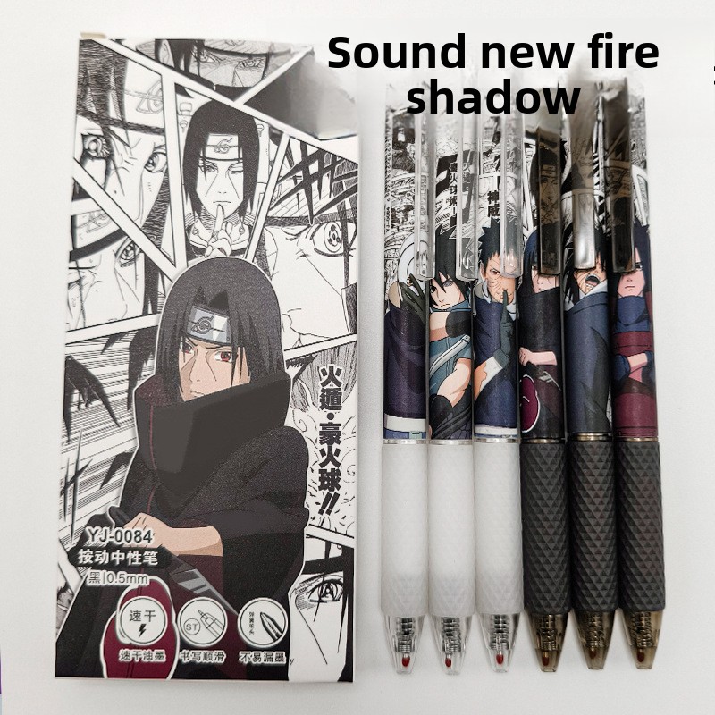 Anime Naruto Gel Pen Cute Cart - Anime Cosplay Ai avaliação e preço