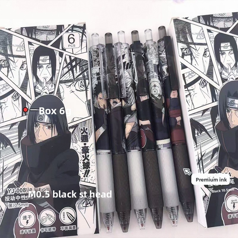 Anime Naruto Gel Pen Cute Cart - Anime Cosplay Ai avaliação e preço