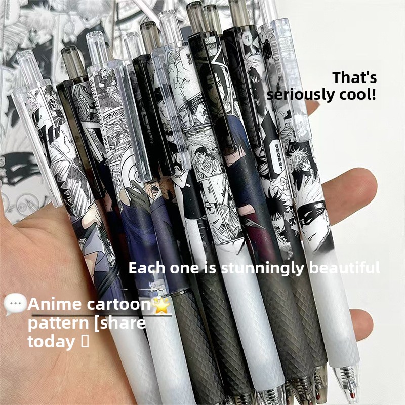 Anime Naruto Gel Pen Cute Cart - Anime Cosplay Ai avaliação e preço
