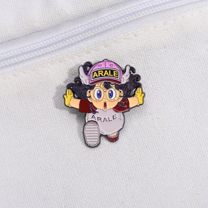 Cartoon Dr. Slump Arale Badge  - Anime Cosplay Little Girl avaliação e preço