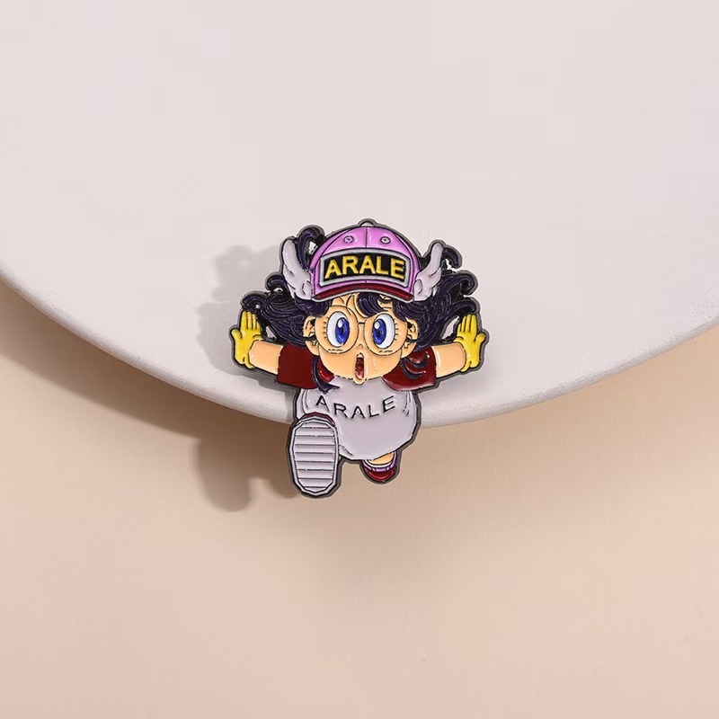 Cartoon Dr. Slump Arale Badge  - Anime Cosplay Little Girl avaliação e preço