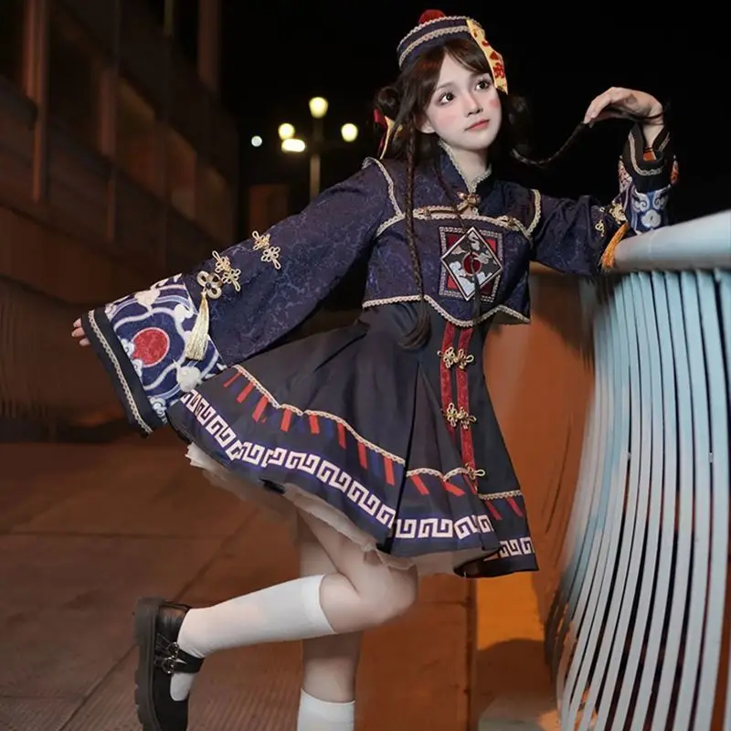 Lolita Chinese Style Sweet Dre - Anime Cosplay Outfits For Women avaliação e preço
