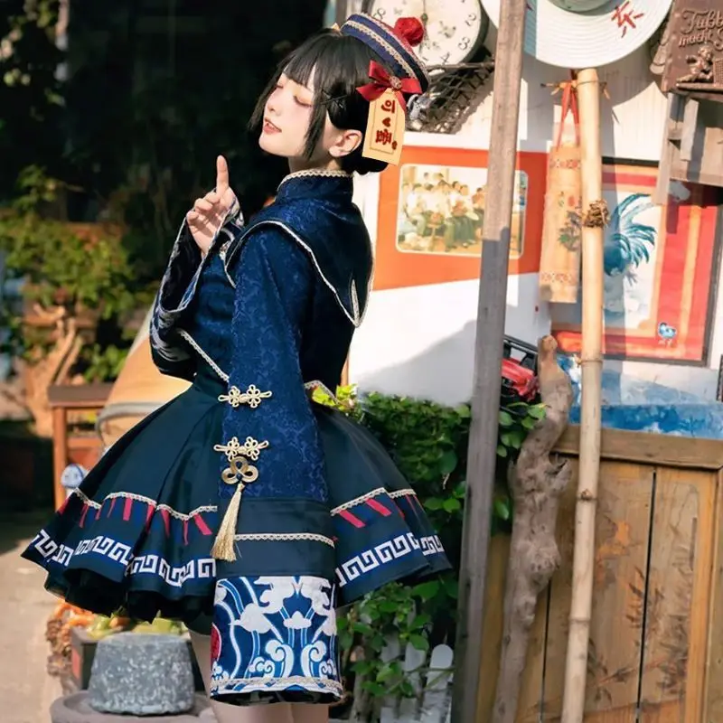 Lolita Chinese Style Sweet Dre - Anime Cosplay Outfits For Women avaliação e preço