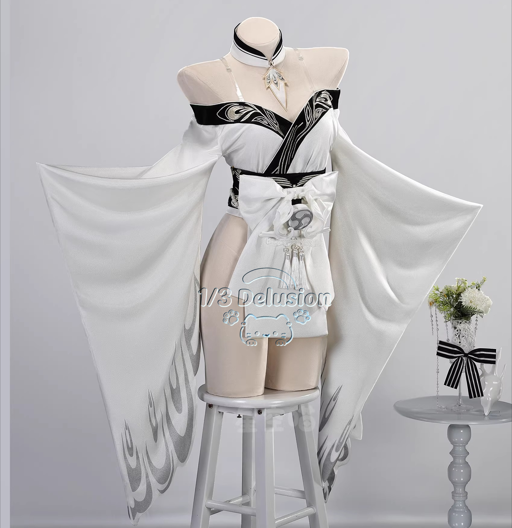 Azur Lane Hakuhou Cosplay Cost - Anime Cosplay Kimono avaliação e preço