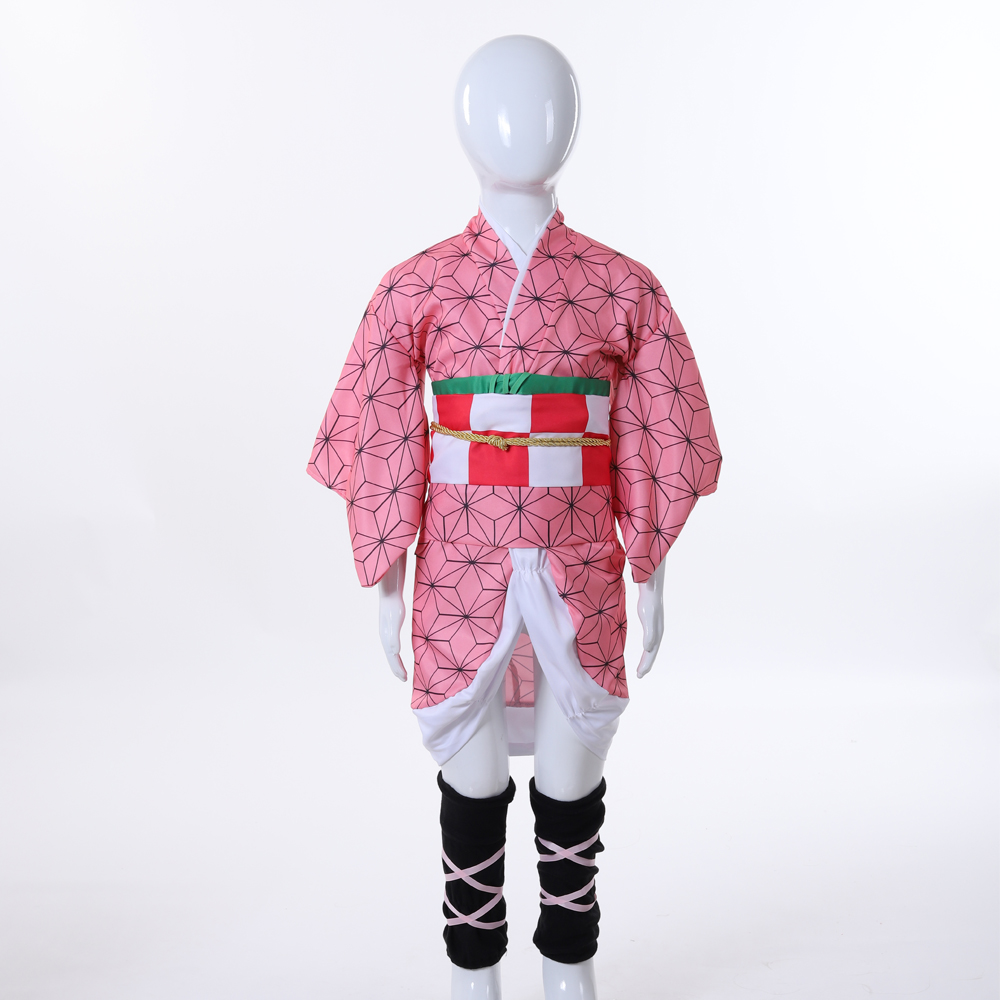 Complete Nezuko Kamado Cosplay - Convention Cosplay Anime avaliação e preço