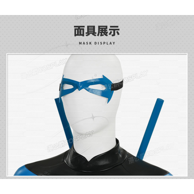 New Robin Nightwing Cosplay Co - Quality Anime Cosplay avaliação e preço