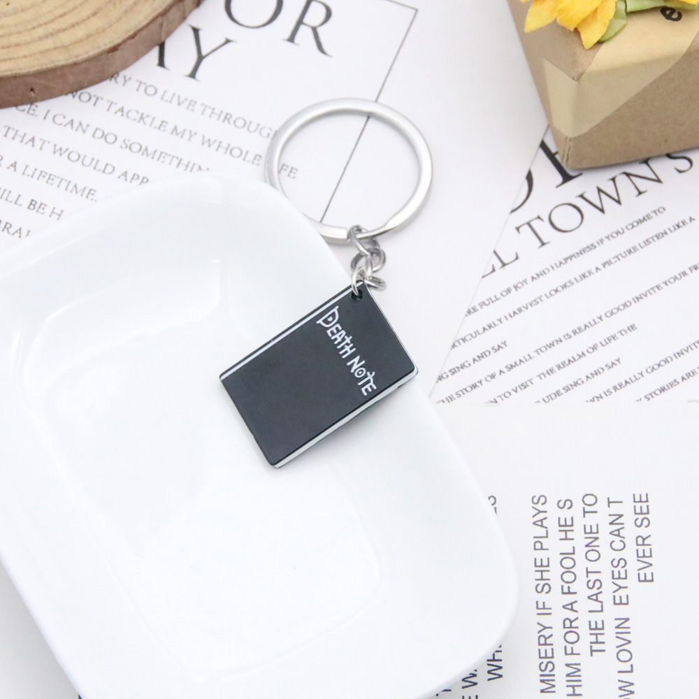 Anime Death Note Keychain Doub - Death Note Replica avaliação e preço