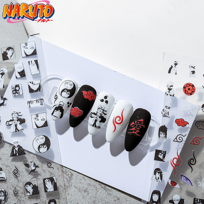 Narutos Peripheral 5D Nail Art - Naruto Headband Metal avaliação e preço