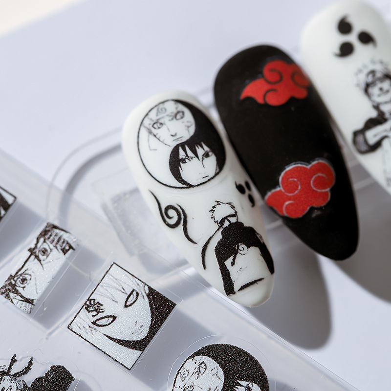 Narutos Peripheral 5D Nail Art - Naruto Headband Metal avaliação e preço