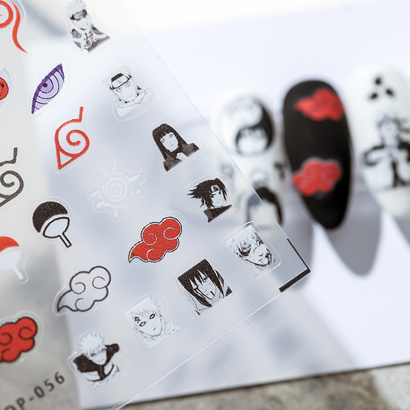 Narutos Peripheral 5D Nail Art - Naruto Headband Metal avaliação e preço