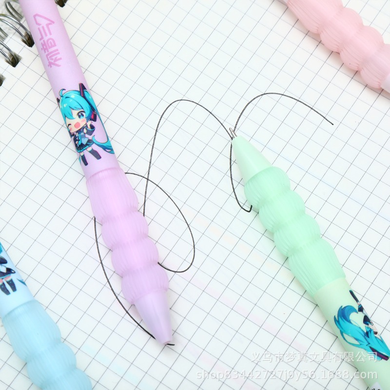 Kawaii Hatsune Miku Gel Pen Cu - Anime Cosplay Ai avaliação e preço