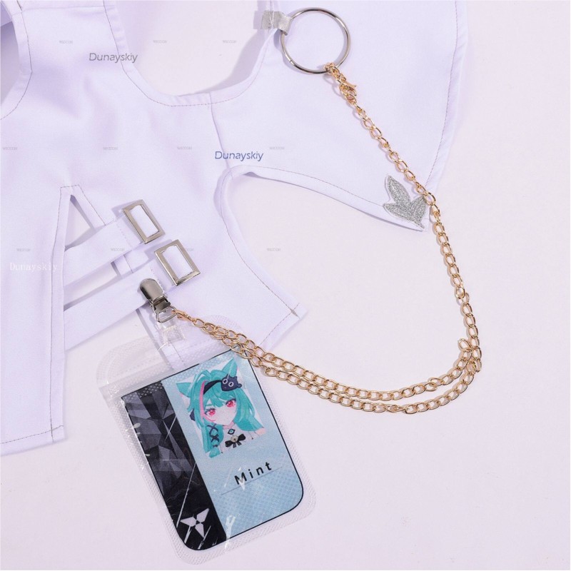 Fantasias NTE Mint Neverness T - Anime Cosplay Japanese avaliação e preço