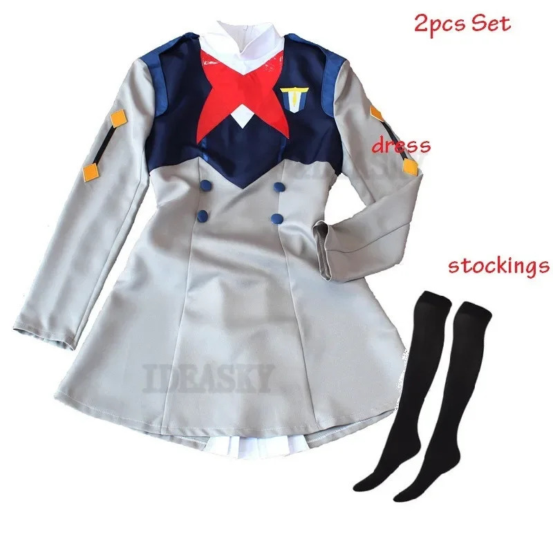 DARLING in the FRANXX HIRO ICH - Anime Cosplay Zero Two avaliação e preço