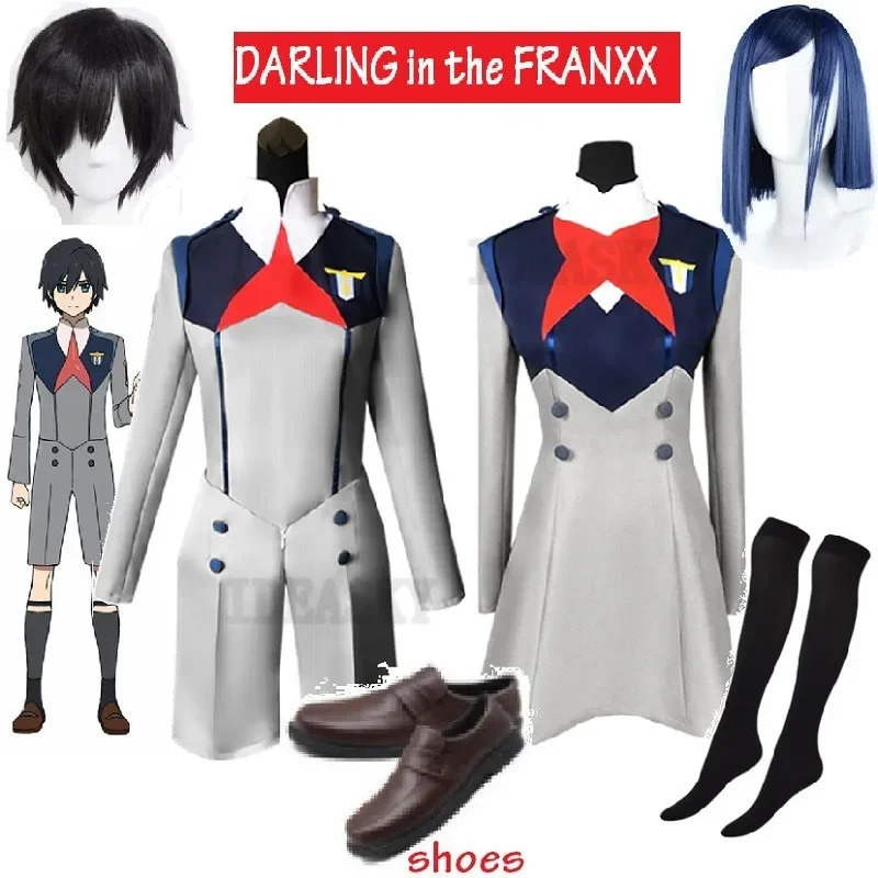 DARLING in the FRANXX HIRO ICH - Anime Cosplay Zero Two avaliação e preço