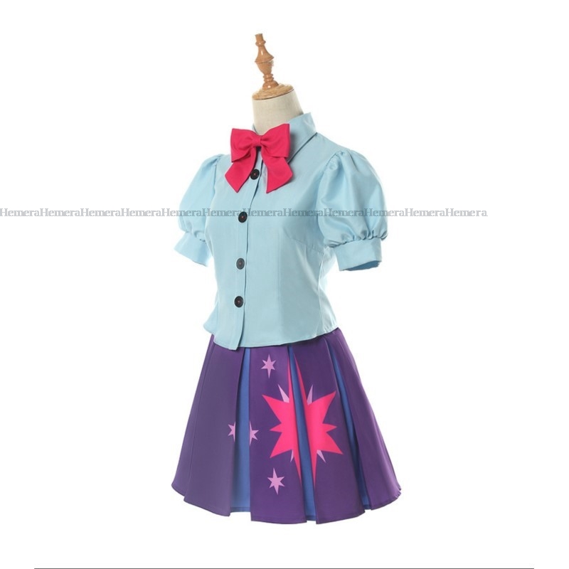 Anime Little Pony Twilight Spa - Anime Cosplay Little Girl avaliação e preço