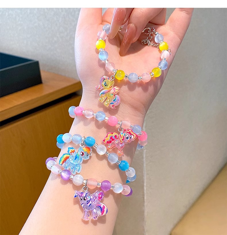My Littles Ponyi Charm Bracele - Anime Cosplay Little Girl avaliação e preço