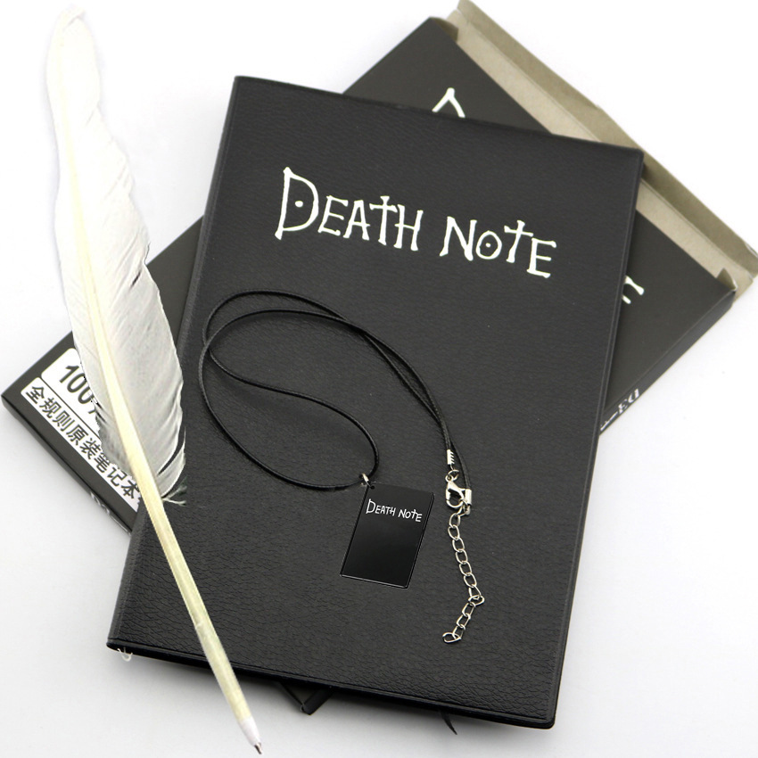 Anime Death Notebook Set Leath - Death Note Replica avaliação e preço