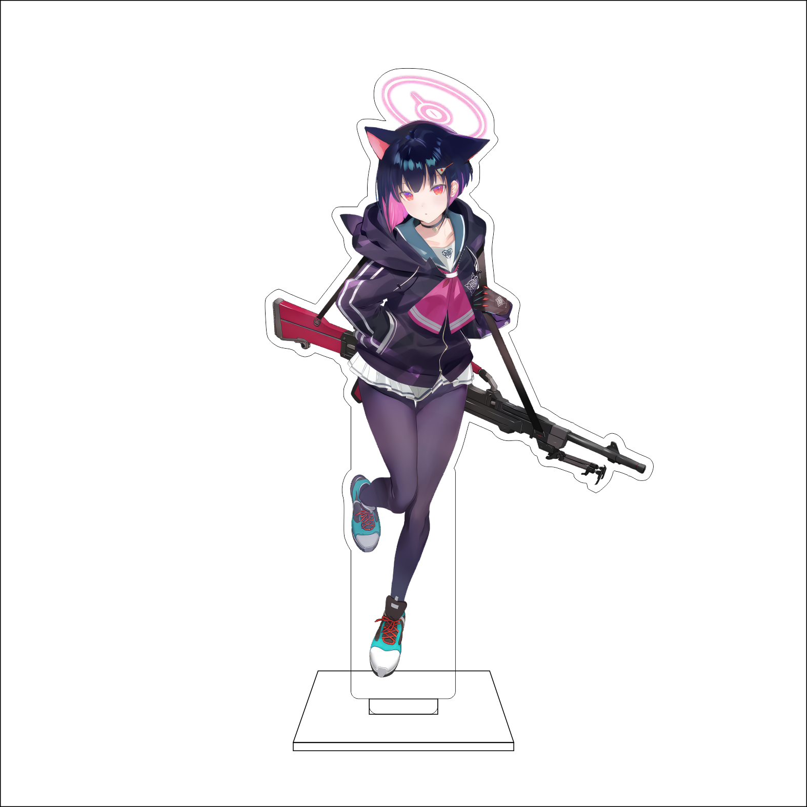 16CM Anime Blue Archive Cospla - Anime Cosplay Sus avaliação e preço