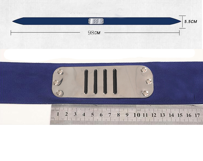 NARUTO Killer Bee Gaara  Zabuz - Naruto Headband Metal avaliação e preço