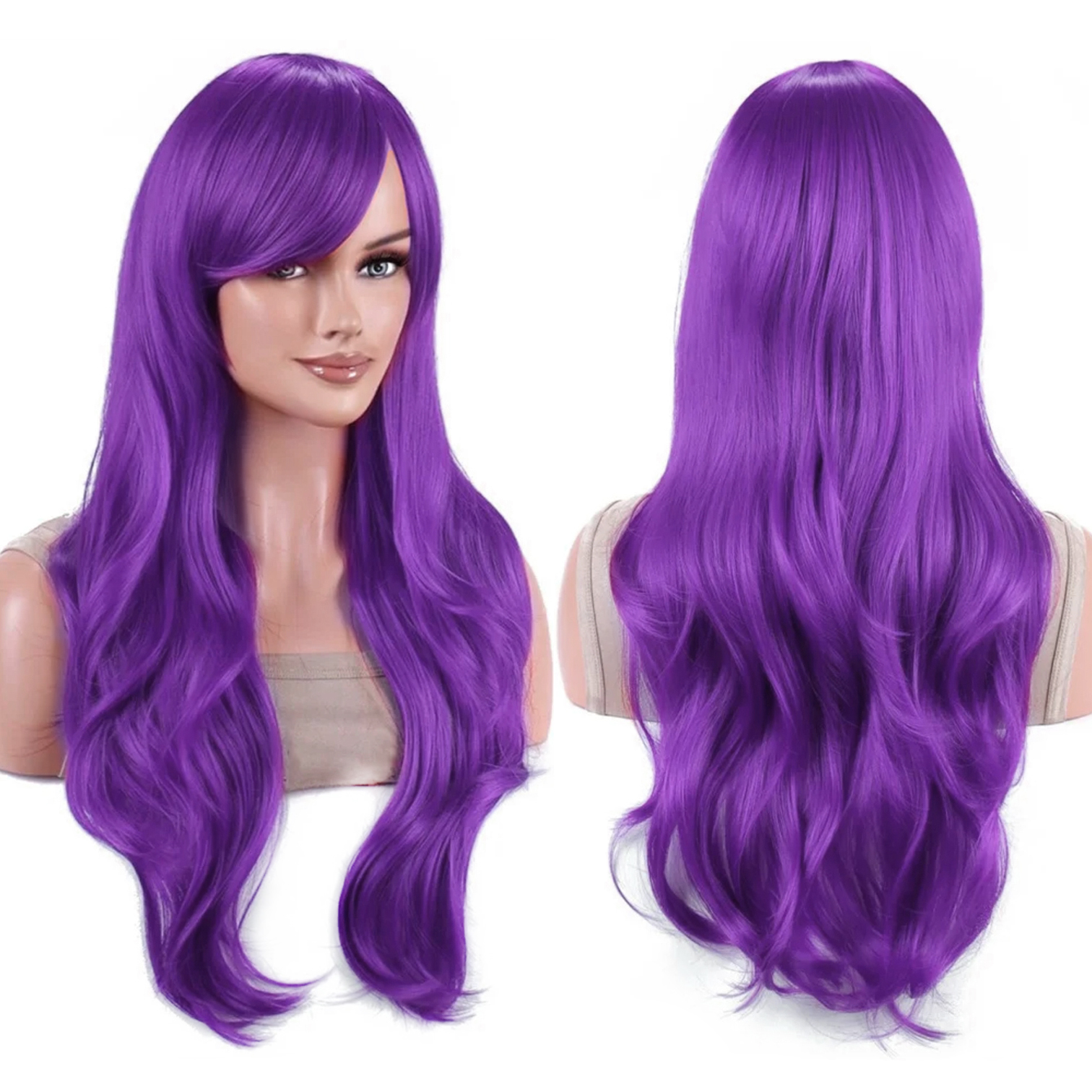 Synthetic Hair Wavy Pink Lolit - Anime Cosplay Zero Two avaliação e preço