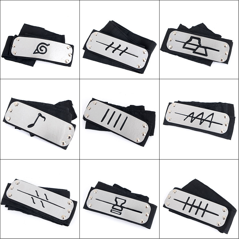 Anime Kakashi Headband Cosplay - Naruto Headband Metal avaliação e preço